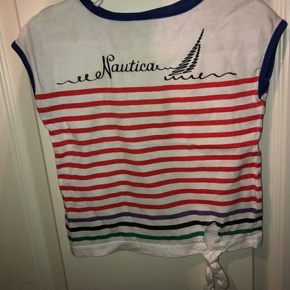2 Nautica sleevless girls 3T tshirt